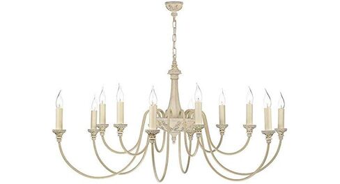 طقم مقبس تركيبات إضاءة الثريا B&P Lamp® ومجموعة غطاء الشموع، مآخذ شمعدان بدون مفتاح مقاس 6 بوصات مع عوازل وأغطية شموع بلاستيكية بيضاء مقاس 6 بوصات، 6 عبوات in Saudi Arabia