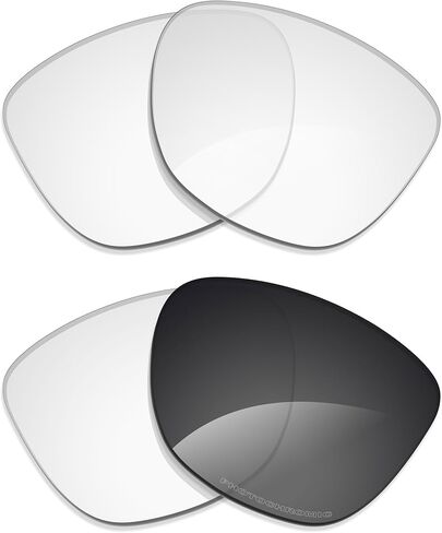 Alphax 2 Pairs Polarized Replacement Lenses for Ray-Ban Meta Skyler RW4010 52mm Smart Glasses-Options in Saudi Arabia