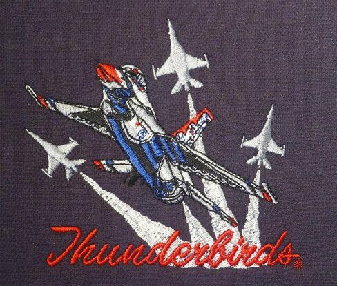Thunderbirds Navy Blue Embroidered Polo Shirt in Saudi Arabia