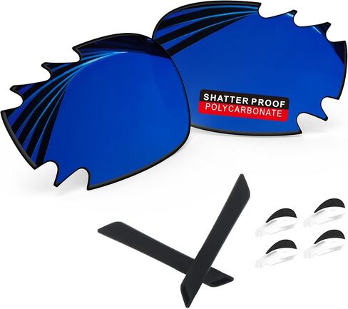 عدسات بديلة من البولي كربونات PRO+ وأطقم مطاطية لنظارات Oakley Jawbone ذات فتحات تهوية in Saudi Arabia