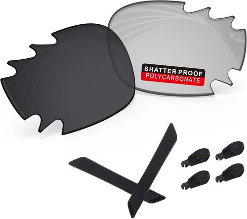عدسات بديلة من البولي كربونات PRO+ وأطقم مطاطية لنظارات Oakley Jawbone ذات فتحات تهوية in Saudi Arabia