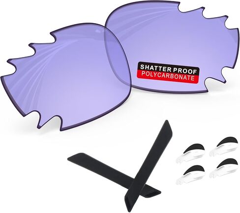 عدسات بديلة من البولي كربونات PRO+ وأطقم مطاطية لنظارات Oakley Jawbone ذات فتحات تهوية in Saudi Arabia