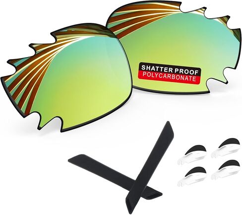 عدسات بديلة من البولي كربونات PRO+ وأطقم مطاطية لنظارات Oakley Jawbone ذات فتحات تهوية in Saudi Arabia