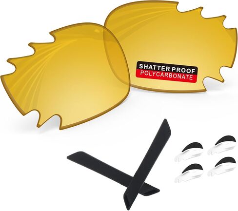 عدسات بديلة من البولي كربونات PRO+ وأطقم مطاطية لنظارات Oakley Jawbone ذات فتحات تهوية in Saudi Arabia