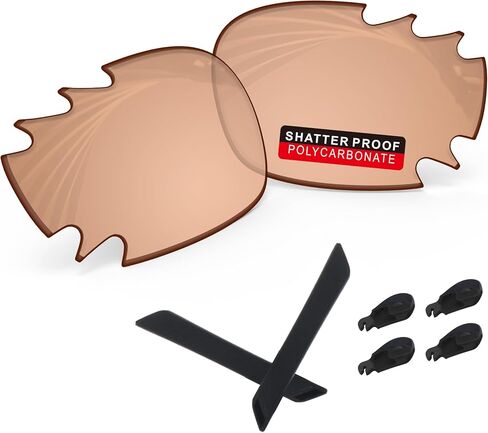 عدسات بديلة من البولي كربونات PRO+ وأطقم مطاطية لنظارات Oakley Jawbone ذات فتحات تهوية in Saudi Arabia