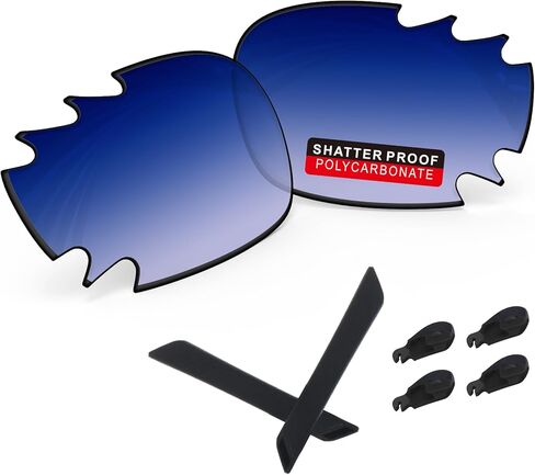 عدسات بديلة من البولي كربونات PRO+ وأطقم مطاطية لنظارات Oakley Jawbone ذات فتحات تهوية in Saudi Arabia