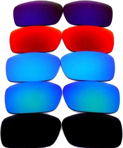 عدسات بديلة من Galaxy لعلبة المرافق Oakley مستقطبة باللون الأسود والأزرق والأخضر والأحمر والأرجواني in Kuwait