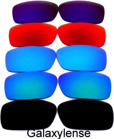 عدسات بديلة من Galaxy لعلبة المرافق Oakley مستقطبة باللون الأسود والأزرق والأخضر والأحمر والأرجواني in Kuwait