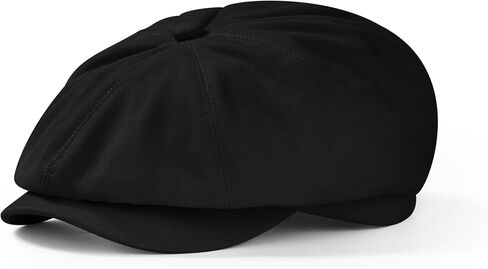 KUJUHA Newsboy Cap for Men Flat Cap 100% Cotton Irish Gatsby Ivy Golf Cabbie Hat Driving Hat in Kuwait