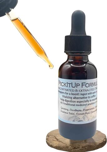 بيكيت اب | دعم الطاقة الخالية من الكافيين | قطرات عشبية عضوية 100% | مركز ومستخلص | بواسطة المعالج بالأعشاب مالك وخبير in Kuwait