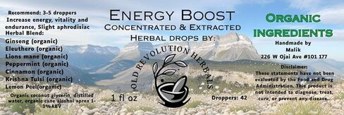 بيكيت اب | دعم الطاقة الخالية من الكافيين | قطرات عشبية عضوية 100% | مركز ومستخلص | بواسطة المعالج بالأعشاب مالك وخبير in Kuwait