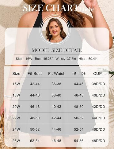 HUSKARY Plus Size Tankini Swimsuits for Women Tummy Control V Neck Hide Belly Bathing Suits Two Piece with Swim Shorts in Saudi Arabia