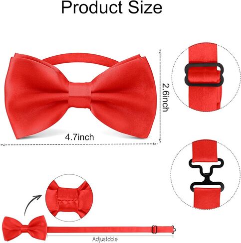 Blue Bunny Ears Headband and Red Bow Tie Set, Costume Accessories, Party Dress Up, Light Blue and Red in Saudi Arabia
