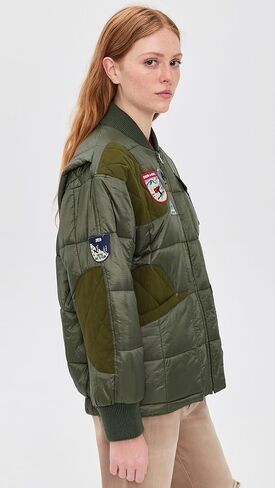 Sea Women's Eira Quilted Patched Puffer Jacket in Saudi Arabia