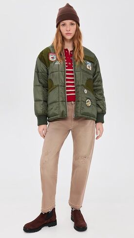 Sea Women's Eira Quilted Patched Puffer Jacket in Saudi Arabia