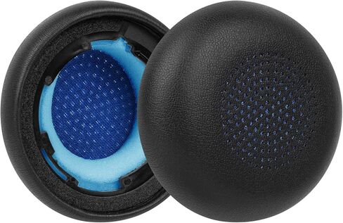 Geekria QuickFit Replacement Ear Pads for Anker Powerconf H700, H500 Headphones Ear Cushions, Headset Earpads, Ear Cups Cover Repair Parts (Black) in Saudi Arabia