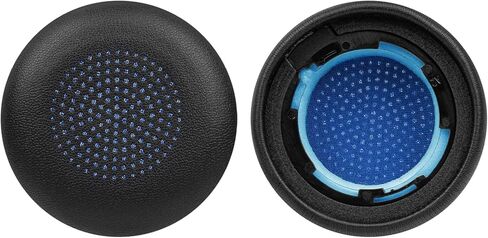 Geekria QuickFit Replacement Ear Pads for Anker Powerconf H700, H500 Headphones Ear Cushions, Headset Earpads, Ear Cups Cover Repair Parts (Black) in Saudi Arabia