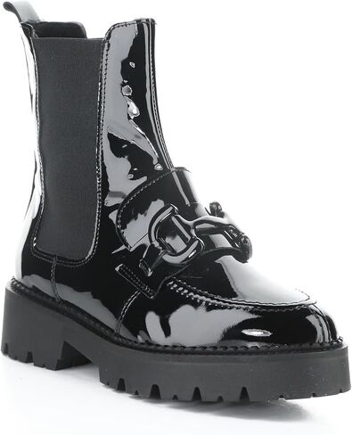 Bos. & Co. Patent Leather Side Zip Boot - Bruma in Saudi Arabia