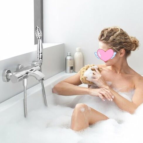 دش دش دش حقنة شرجية منظف الدش نظام حقنة شرجية، فوهة دش مياه محمولة، مجموعة تنظيف مهبلية لشطف الشرج للرجال والنساء، فضي (ألومنيوم) in Kuwait