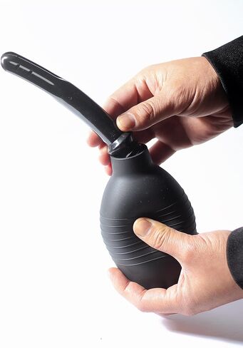 Anal Douche Enema Bulb Vaginal Douche Enema Cleaner for Women’s or Man’s Health for Water Or Coffee Colon Cleansing, Detox and Constipation (Black, 10.4 Ounce)… in Saudi Arabia