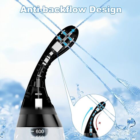 Automatic Anal Douche Enema Kit - 20oz Electric Enema Bulb with 3 Speeds & 10 Vibration for Colon Cleanse, Anti Backflow Anal Cleaner Enema Douche for Men Women with Remote Control & Bendable Nozzle in Saudi Arabia