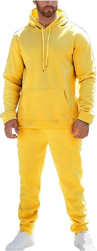 Sweatsuits For Men 2 Piece Tracksuit Hoodie Sweatsuit Sets Casual Athletic Jogging Suits Plaid Jacquard Outfits in Saudi Arabia