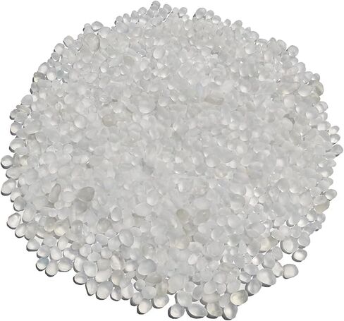 Nyzolumi（0.85lb Natural Sea Glass for Crafts - Frosted Sea Glass Stones, Crushed Beach Glass Decor for Home, DIY Art & Jewelry Making (Green, Aquamarine, White) in Saudi Arabia