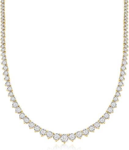 Ross-Simons Diamond Tennis Necklace I-J Color / I3 Clarity in Saudi Arabia