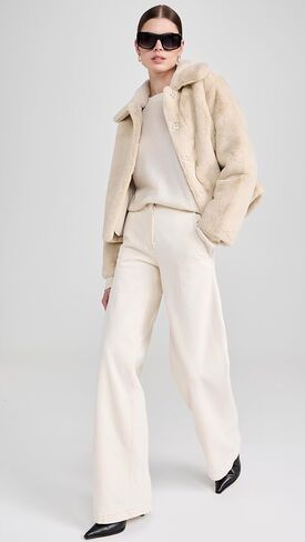 Apparis Women's Elis Faux Fur Short Coat in Saudi Arabia