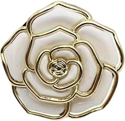 Foldable Purse Hook, White Flower Handbag Hanger for Table - Portable Bag Hook for Travel, Restaurant, Dining, Wedding in Saudi Arabia