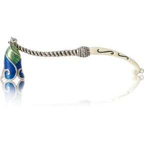 Candle Snuffer Extinguisher with Diamond Decoration Long Handle, Alloy Wick Flame Candle Put Out Tool Safely, Gift for Candle Lovers (Blue Purple) in Saudi Arabia