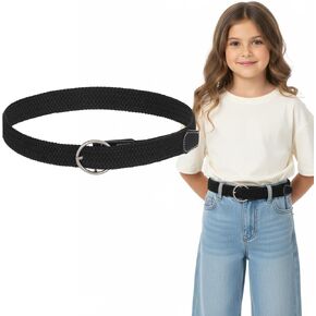 Stretch Braided Belt for Girls, Punch-free Elastic Women Belt, Adjustable Fabric Golf Belts, Suitable for Jeans, Trousers, Skirts, Shirts in Saudi Arabia