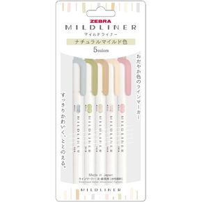 Zebra Mildliner WKT7-MFU Highlighter, Mild Fuchsia in Kuwait