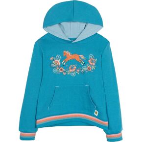 John Deere Floral Horse Girls Fleece Pullover Hoodie Toddler to Little Kid Sizes (2T - 7) in Saudi Arabia