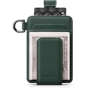 VULKIT Money Clip Wallet with Key Ring Slim Minimalist Design Magnetic Cash Clip Credit Card Wallet for Mens Womens in Kuwait