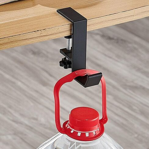 Multi-Functional for Student Office Backpack Storage Punch-Free Handbag Rack Bag Hook Desk Edge Hook Purse Holder Table Side Hook(Grey) in Saudi Arabia