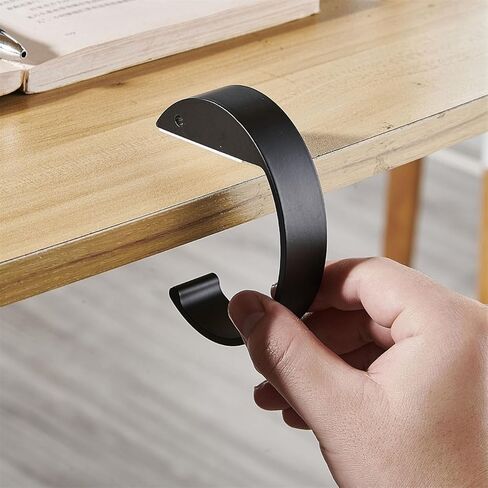 Alloy Material Pusre Hook for Table Heavy Duty Purse Hanger for Desk Handbag Hook Bag Holder for Hanging Umbrellas, Keys, Cups and Headphone in Saudi Arabia