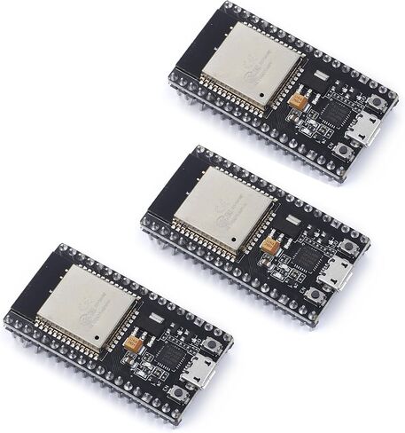 Teyleten Robot ESP32S ESP32 ESP-WROOM-32 Development Board 2.4GHz Dual-Core WiFi +Bluetooth 2 Function Microcontroller for Arduino (ESP32 30P TYPE-C, 3PCS) in Saudi Arabia