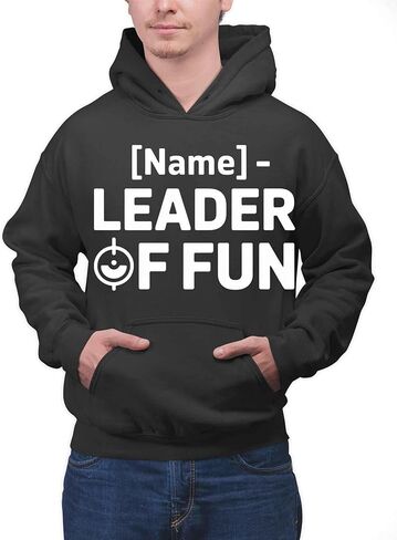 تي شيرت Fun Level مع أصحاب مواقع الاسم - زعيم Fun Black in Kuwait