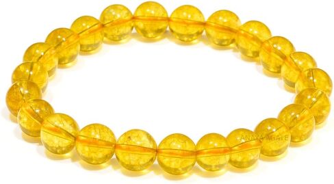Money Attraction Bracelet for Wealth, Prosperity & Success – Abundance & Good Luck Feng Shui Bracelet with Pyrite, Citrine, Tiger Eye & Green Aventurine Crystals for Women & Men in Saudi Arabia