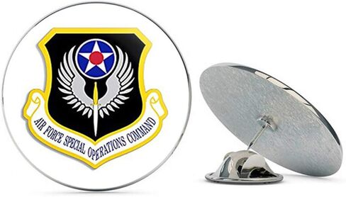 Air Force Special Ops Command Shield Shaped (USAF SSI Operations) Metal 0.75" Lapel Hat Pin Tie Tack Pinback in Saudi Arabia