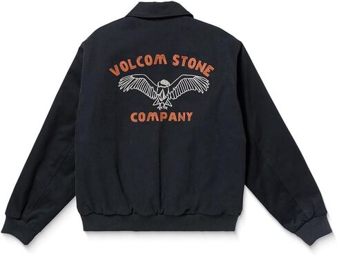 سترة Volcom الرجالية Highsiders - ملابس عمل اسكواش بومبر، حشو بوليستر معاد تدويره من RepreveTM in Kuwait