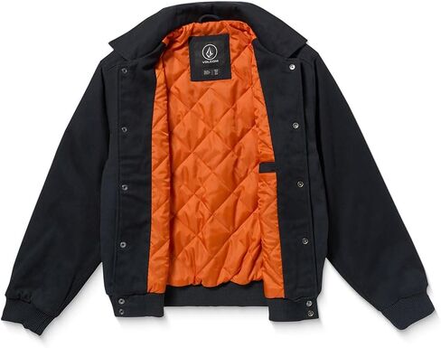 سترة Volcom الرجالية Highsiders - ملابس عمل اسكواش بومبر، حشو بوليستر معاد تدويره من RepreveTM in Kuwait