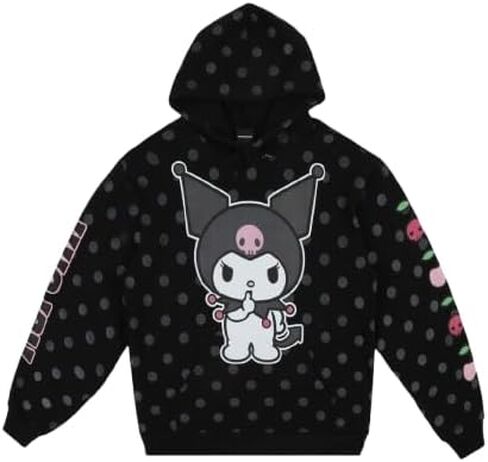 Bioworld Kuromi Character Adult Black Long Sleeve Hoodie in Saudi Arabia