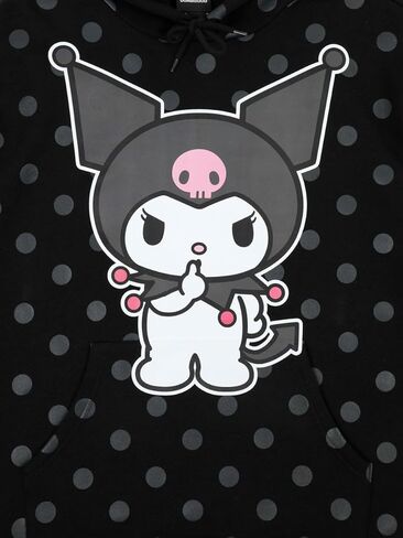Bioworld Kuromi Character Adult Black Long Sleeve Hoodie in Saudi Arabia