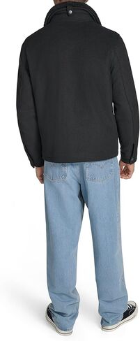 Levi's mens Wool Blend Depot Jacket With Sherpa Collar in Saudi Arabia