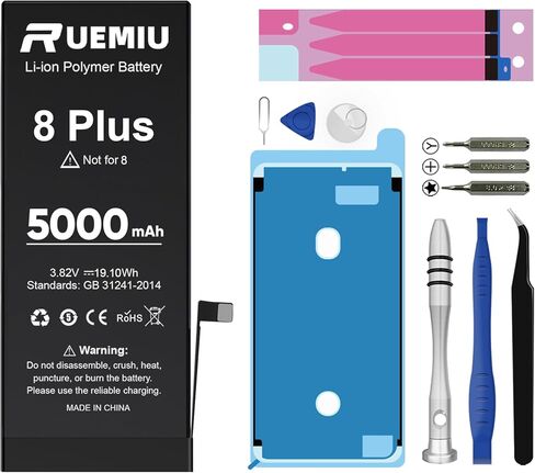 بطارية بديلة 3500 مللي أمبير في الساعة لهاتف iPhone 5S/5C، ترقية عالية السعة تناسب iPhone 5S A1453 A1457 A1518 A1528 A1530 A1533 5C A1456 A1507 A1516 A1529 A1532 مع مجموعة أدوات إصلاح كاملة in Kuwait