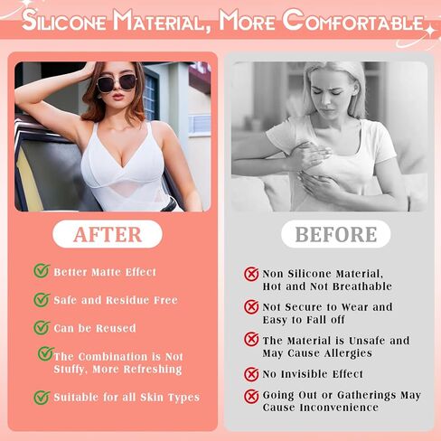 4 قطع من حمالة صدر الحلمات المزيفة المقاومة للماء، فطائر الحلمة قابلة لإعادة الاستخدام مع مجوهرات ثقب وهمية للنساء باللون الوردي in Kuwait