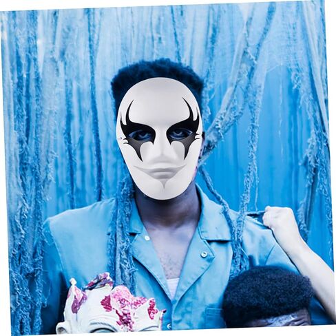 10Pcs DIY Blank Pulp Masks for Halloween Costumes Masquerade Parties and Cosplay Comfortable Fit Design for Creative Decoration in Saudi Arabia
