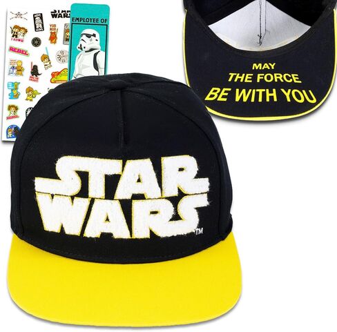 Disney Star Wars Hat for Boys 4-6 - Star Wars Bundle with Baseball Cap for Kids Plus Bookmark, More | Baseball Hat for Boys, Kids in Saudi Arabia